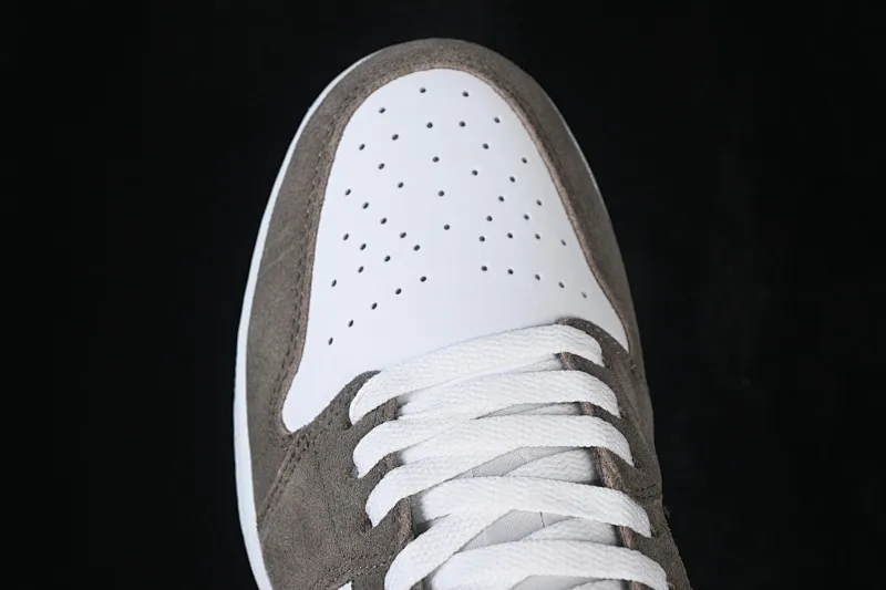 All categories Air Jordan Jordan series basketball shoes Air Jordan 1 Low Air Jordan 1 Low AJ1 Joe 1 white gray low-top retro cultural basketball shoes 553558-046